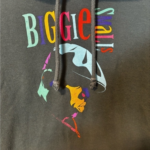 The Notorious B.I.G.- green Biggie Smalls hoodie Men’s size medium - Picture 5 of 5